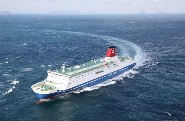 フェリーからの景色